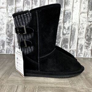 Bearpaw Boshie Ankle Suede Boots Youth size 4